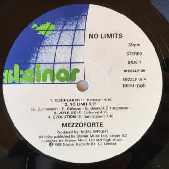 LP Mezzoforte: No Limits