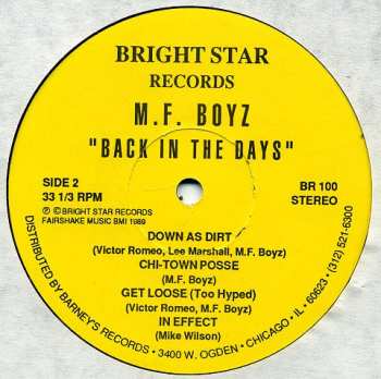 CD M.F. Boyz: A Effect - Flow Version