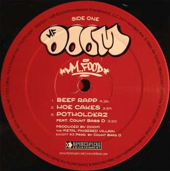 2LP MF Doom: Mm..food