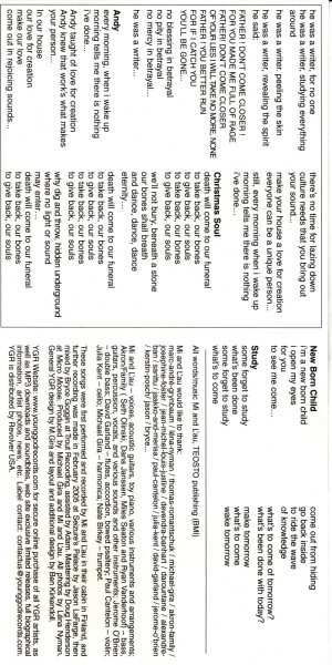 CD Mi And L'Au: Mi And L'Au