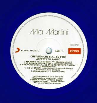 LP Mia Martini: Che Vuoi Che Sia... Se T'ho Aspettato Tanto CLR | LTD | NUM