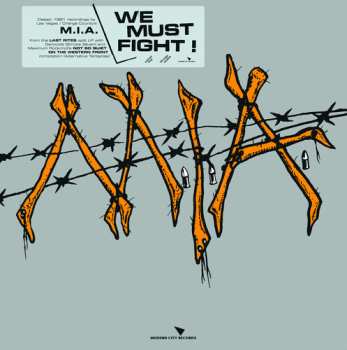LP M.I.A.: We Must Fight - Hand-screened Cover Version