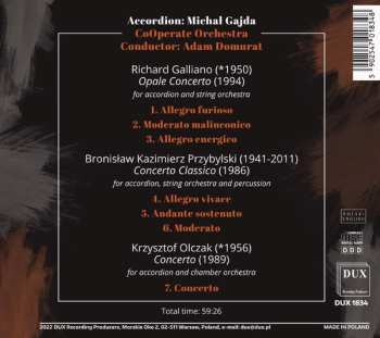 CD Richard Galliano: Accordion Concertos
