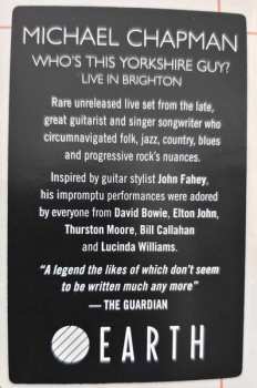 LP Michael Chapman: Who's This Yorkshire Guy? Live In Brighton LTD