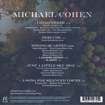 CD Michael Cohen: A Song For Silenced Voices