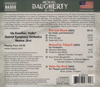 CD Detroit Symphony Orchestra: Fire & Blood • MotorCity Triptych • Raise The Roof