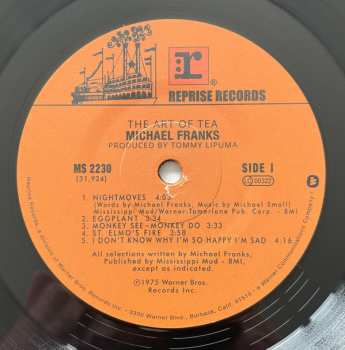 LP Michael Franks: The Art Of Tea
