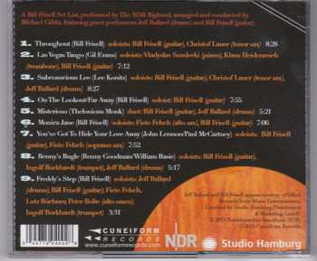 CD The NDR Big Band: Play A Bill Frisell Set List