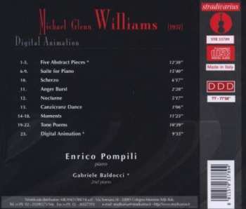 CD Michael Williams: Digital Animation