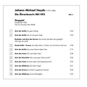 CD Maria Ladurner: Die Ährenleserin / Ninfe Inbelli