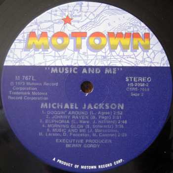 LP Michael Jackson: Music & Me