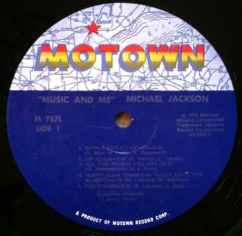 LP Michael Jackson: Music & Me