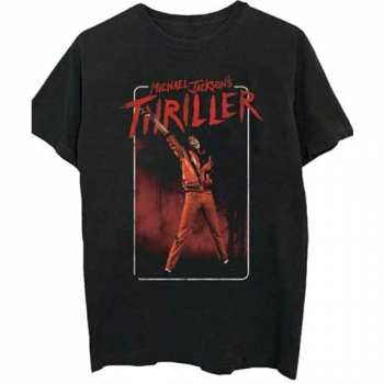 Album Michael Jackson: T-shirt Thriller White Red Suit