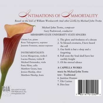 CD Michael John Trotta: Intimations Of Immortality