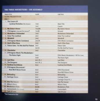 2CD Michael Kamen: The Three Musketeers (Original Motion Picture Soundtrack) LTD