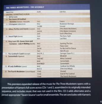 2CD Michael Kamen: The Three Musketeers (Original Motion Picture Soundtrack) LTD