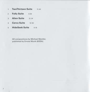 CD Michael Mantler: Coda - Orchestra Suites