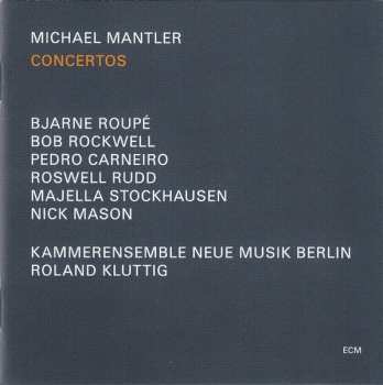 CD Michael Mantler: Concertos