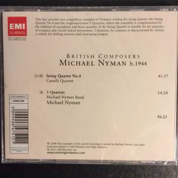 CD Michael Nyman: String Quartet No. 4 / 3 Quartets