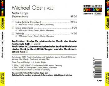 CD Michael Obst: Metal Drops