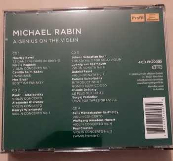 4CD Michael Rabin: A Genius on the Violin