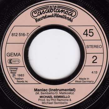 SP Michael Sembello: Maniac