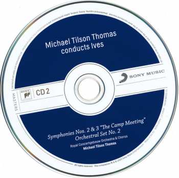 4CD/Box Set The Chicago Symphony Orchestra: Michael Tilson Thomas Conducts Ives