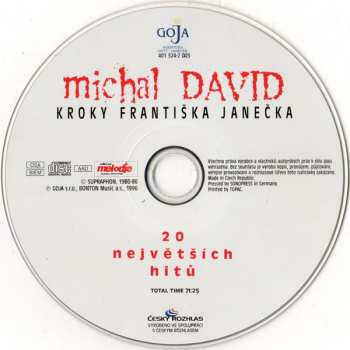 CD Michal David: 20 Největších Hitů