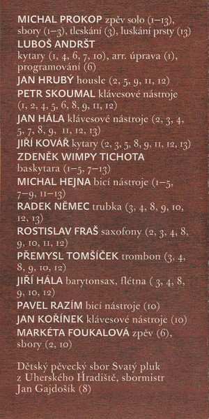 CD Michal Prokop: Poprvé Naposledy