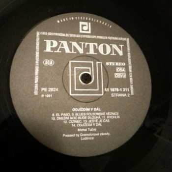 LP Michal Tučný: Odjíždím V Dál (Písně Z Let 1969-1974)