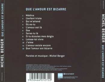 CD Michel Berger: Que L'amour Est Bizarre