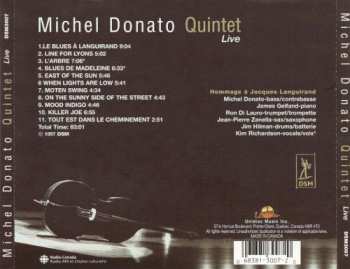 CD Michel Donato: Michel Donato Quintet Live