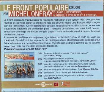 6CD Michel Onfray: Le Front Populaire Expliqué