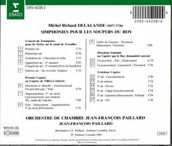 CD Orchestre De Chambre Jean-François Paillard: Simphonies Pour Les Soupers Du Roy: Concert De Trompettes De Versailles • Trois Caprices