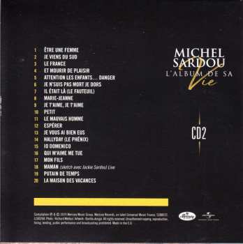 5CD/Box Set Michel Sardou: L'album De Sa Vie