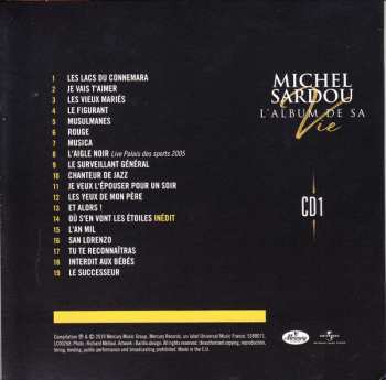 5CD/Box Set Michel Sardou: L'album De Sa Vie