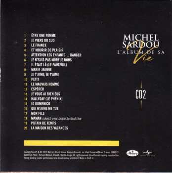 5CD/Box Set Michel Sardou: L'album De Sa Vie