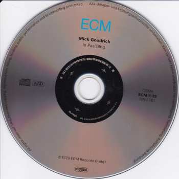 CD Mick Goodrick: In Pas(s)ing