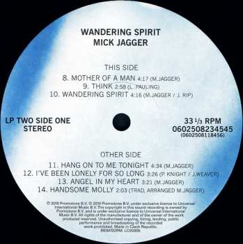 2LP Mick Jagger: Wandering Spirit