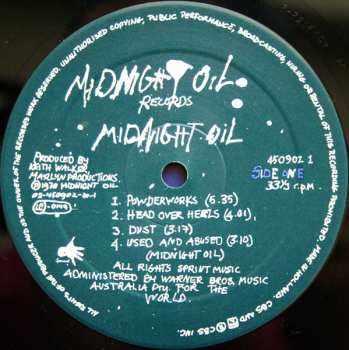 LP Midnight Oil: Midnight Oil