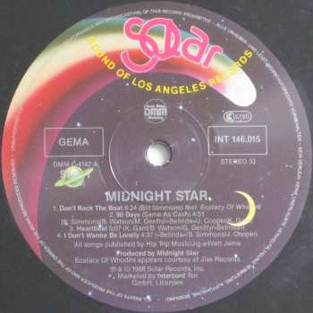LP Midnight Star: Midnight Star