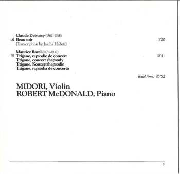 CD Midori Goto: Live At Carnegie Hall