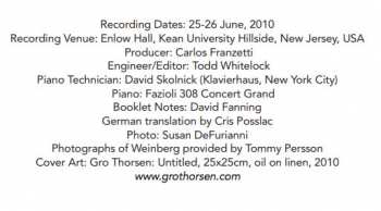 CD Mieczysław Weinberg: Complete Piano Works ･ 3, Children's Notebooks, Opp. 16, 19 And 23 ･ 21 Easy Pieces, Op. 34 ･  Can-Can