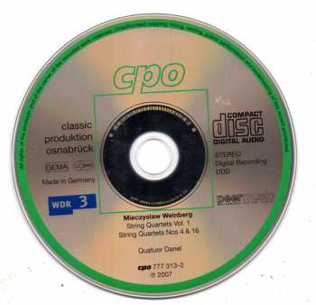 6CD/Box Set Mieczysław Weinberg: Complete String Quartets