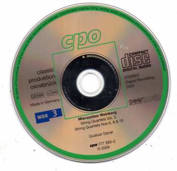 6CD/Box Set Mieczysław Weinberg: Complete String Quartets