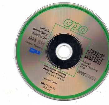 6CD/Box Set Mieczysław Weinberg: Complete String Quartets