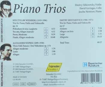 CD Dmitri Shostakovich: Piano Trios 