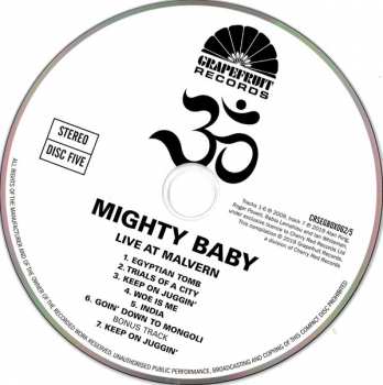 6CD/Box Set Mighty Baby: At A Point Between Fate And Destiny (The Complete Recordings)
