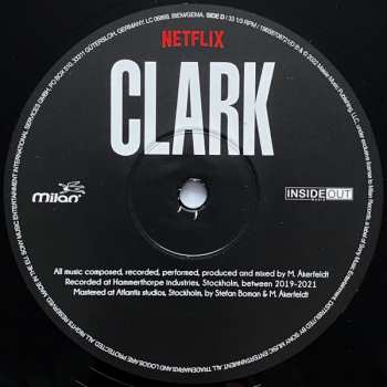 2LP Mikael Åkerfeldt: Clark (A Dramatic Score From The Netflix Series)