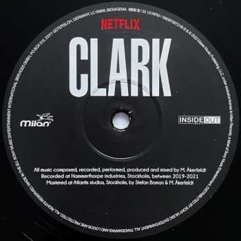 2LP Mikael Åkerfeldt: Clark (A Dramatic Score From The Netflix Series)